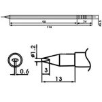 Aoyue LF-12LD lituoklio antgalis su kaitinimo elementu