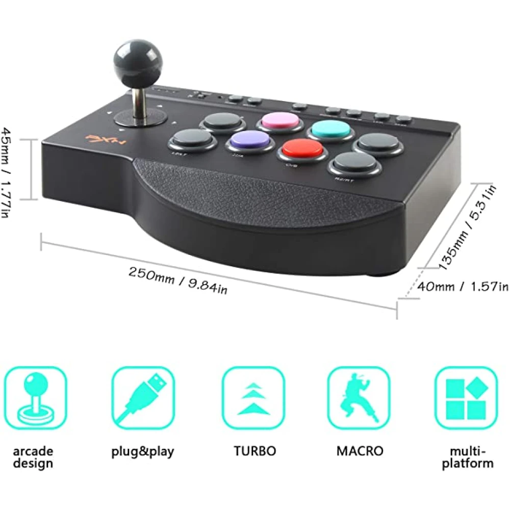 PXN 0082 arcade stick PS3 – daugiaplatformis arcade joystick