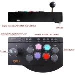 PXN 0082 arcade stick PS3 – daugiaplatformis arcade joystick