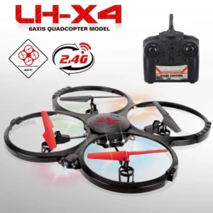 LH-X4 kvadrokopteris 2,4GHz 4 kanalai su 6 ašimis ir giroskopu, 32,5cm