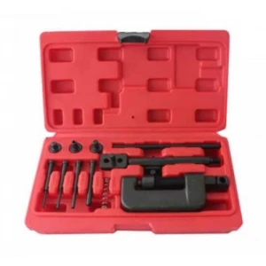 satkit TSX TOOL grandinių kniedijimo įrankis motociklams, dviračiams ir grandininiams pjūklams