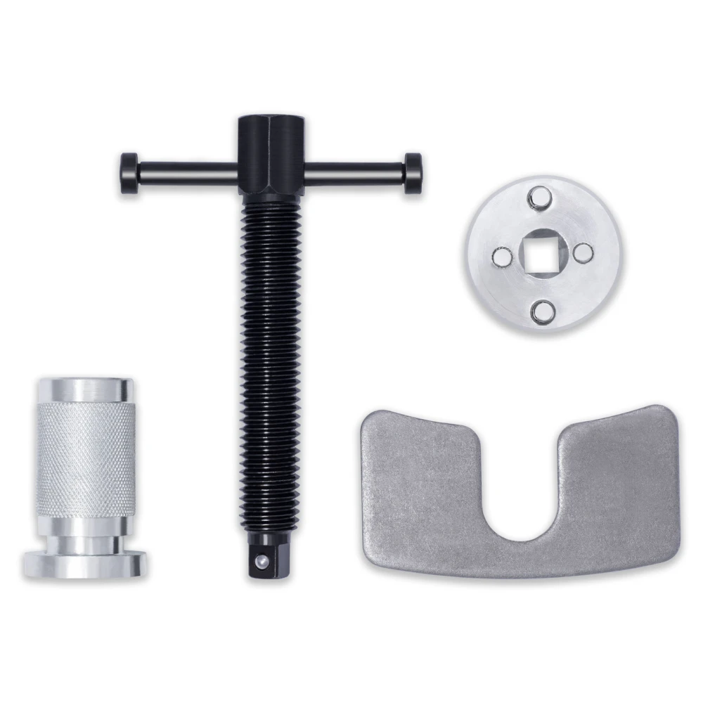 Detalle del husillo con rosca del reposicionador de pistones de freno para discos TSX TOOL