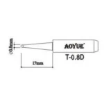 Aoyue T0,8D lituoklio antgalis litavimo stotims