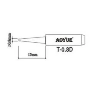 Aoyue T0,8D lituoklio antgalis litavimo stotims