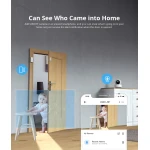 SONOFF DW2 RF belaidis durų ir langų jutiklis namų apsaugai