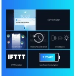 SONOFF DW2 RF belaidis durų ir langų jutiklis namų apsaugai