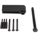 Vista del separador de pernos de cárter TSX TOOL con accesorios de montaje incluidos