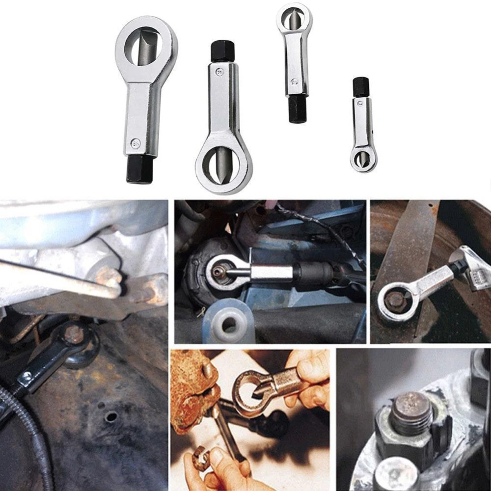 4 vnt. rankinis metalinis veržlių skaldiklis, varžtų skirstytuvas TSX TOOL