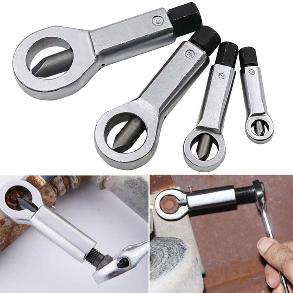 4 vnt. rankinis metalinis veržlių skaldiklis, varžtų skirstytuvas TSX TOOL