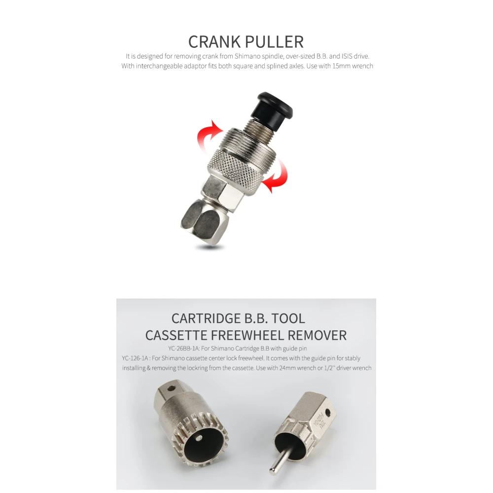 Bikehand 18 in 1 dviračio įrankių rinkinys