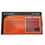 1/4 šešiakampių galvučių rinkinys 46 vnt TSX TOOL automobiliams ir DIY