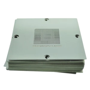 Universalus reballing šablonų rinkinys 90mmx90mm Mk-15/Ht90 su 50 stencils