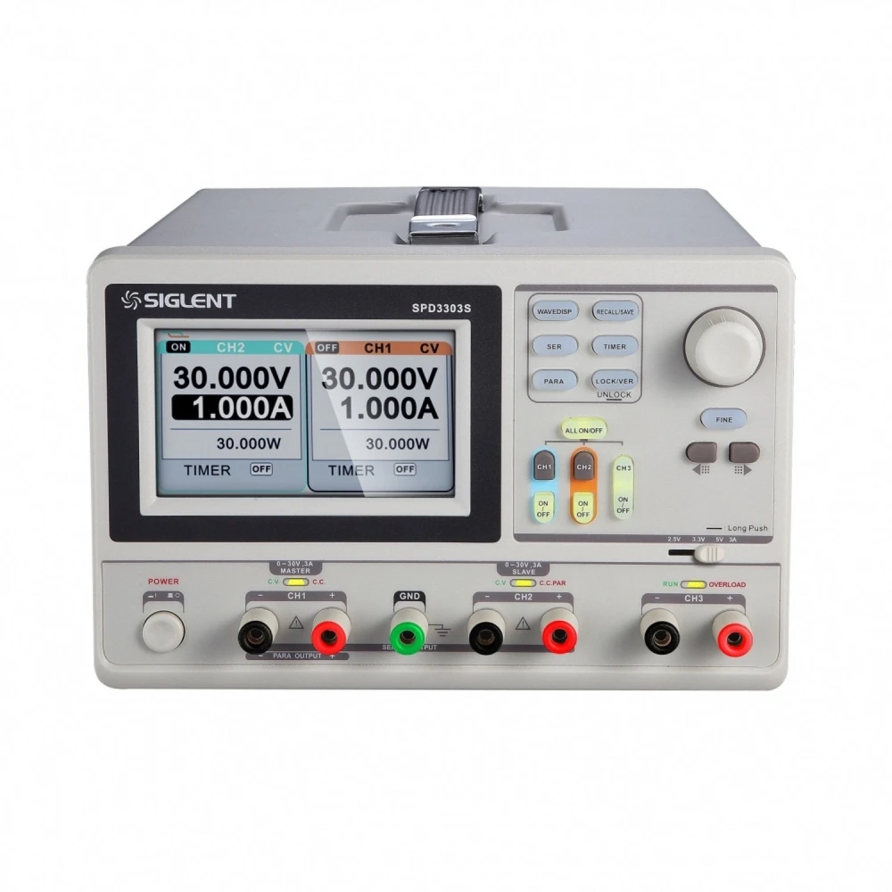 Siglent SPD3303S laboratorinis maitinimo šaltinis 0-30V