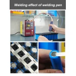 Taškinis suvirintuvas Sunkko 737DH 18650 14500 21700 baterijoms