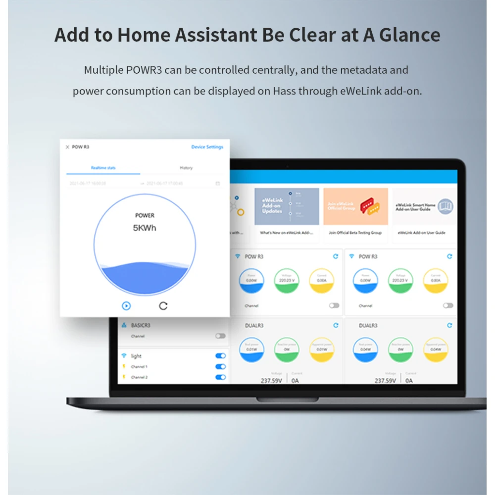 SONOFF Pow R3 – išmanusis WiFi jungiklis su stebėjimu