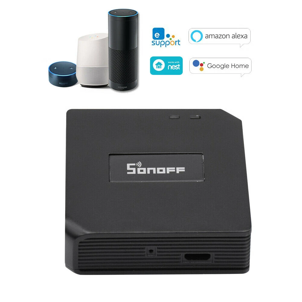 Sonoff RF Bridge 433MHz WiFi belaidis, suderinamas su Alexa ir Google Home