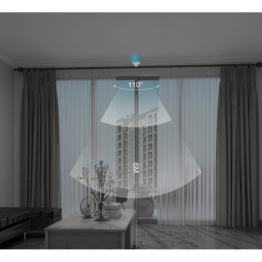 SONOFF SNZB-03 ZigBee judesio jutiklis – išmanus valdymas ir tikslus aptikimas