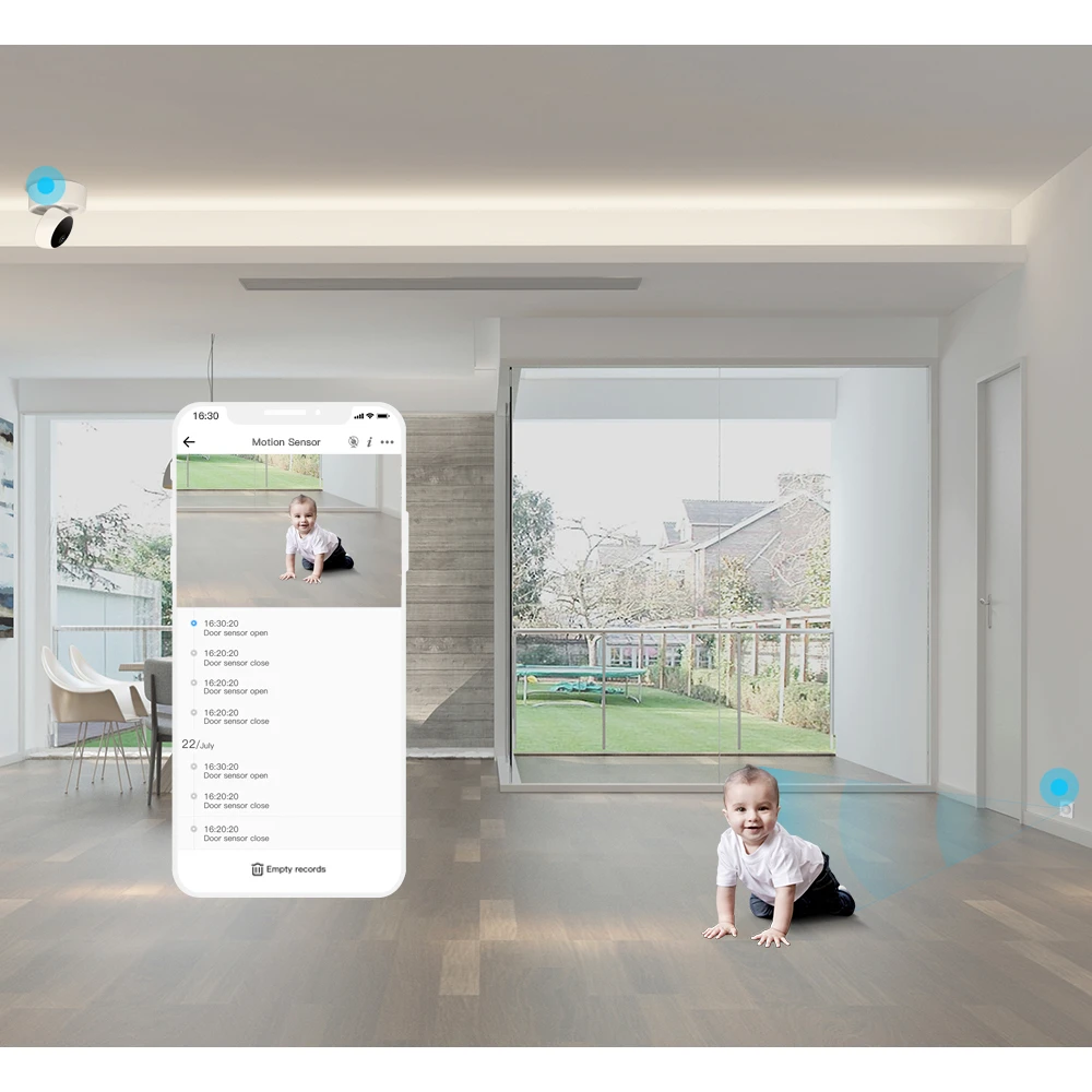 SONOFF SNZB-03 ZigBee judesio jutiklis – išmanus valdymas ir tikslus aptikimas