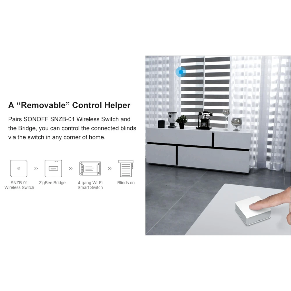 SONOFF ZBBridge: išmanusis Zigbee tiltas su WiFi ir Alexa