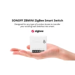 SONOFF ZBMINI ZigBee išmanusis mini jungiklis šviesos valdymui 2 krypčių