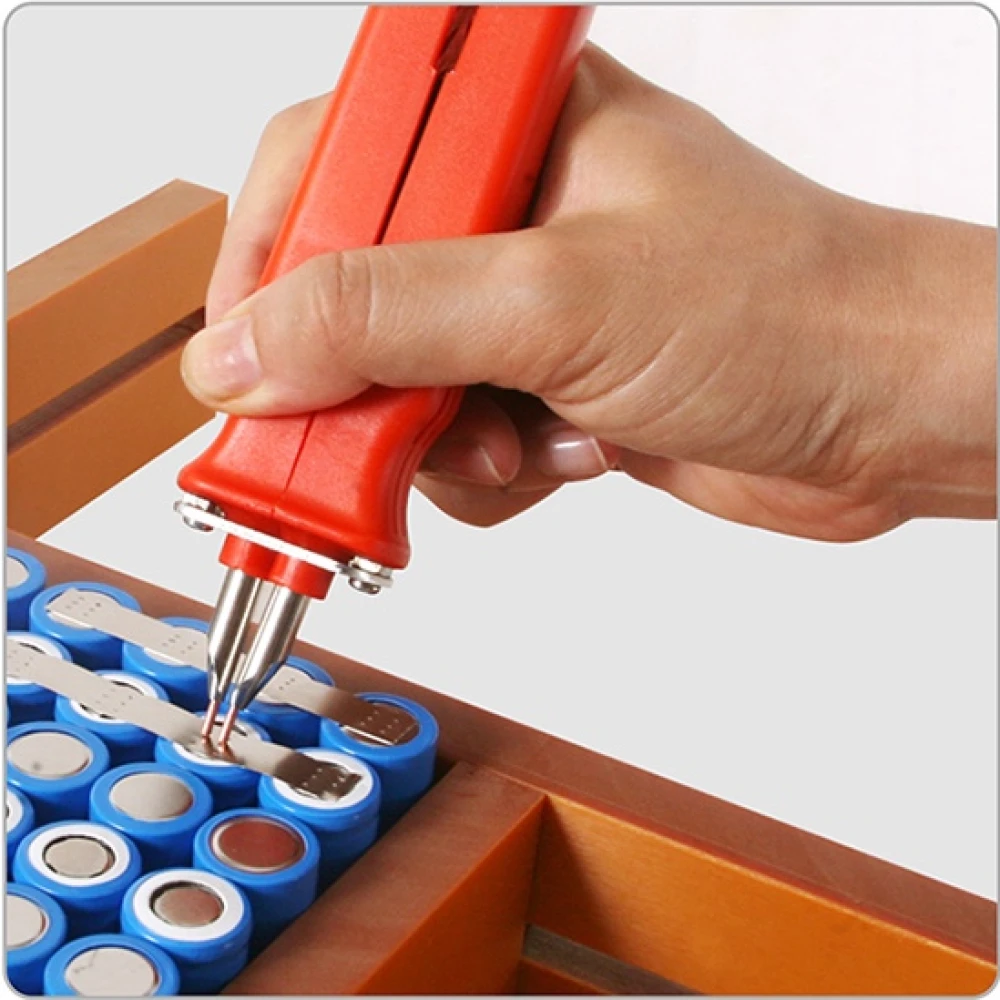 Reguliuojamas 18650 laikiklis 6x16 baterijų paketams