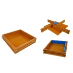 Reguliuojamas 18650 laikiklis 6x16 baterijų paketams