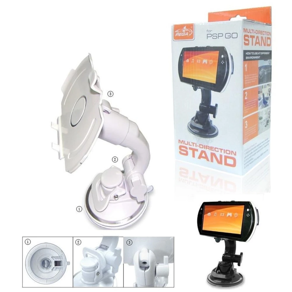 PSP Go automobilinis laikiklis su lanksčia rankena ir siurbtuku