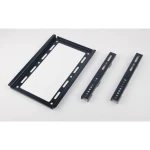 Vista lateral del soporte fijo para televisión de pared 14 a 42 pulgadas