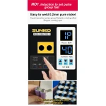 SUNKKO 738AL: taškinio suvirinimo aparatas 18650 ličio baterijoms