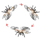 Syma X8hw dronas kvadrokopteris FPV su HD WiFi kamera