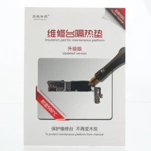 Karščiui atsparus silikoninis kilimėlis 500ºC priežiūrai ir remontui