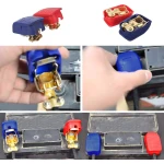 12V greito atjungimo akumuliatoriaus gnybtai automobiliui, sunkvežimiui ir laivui