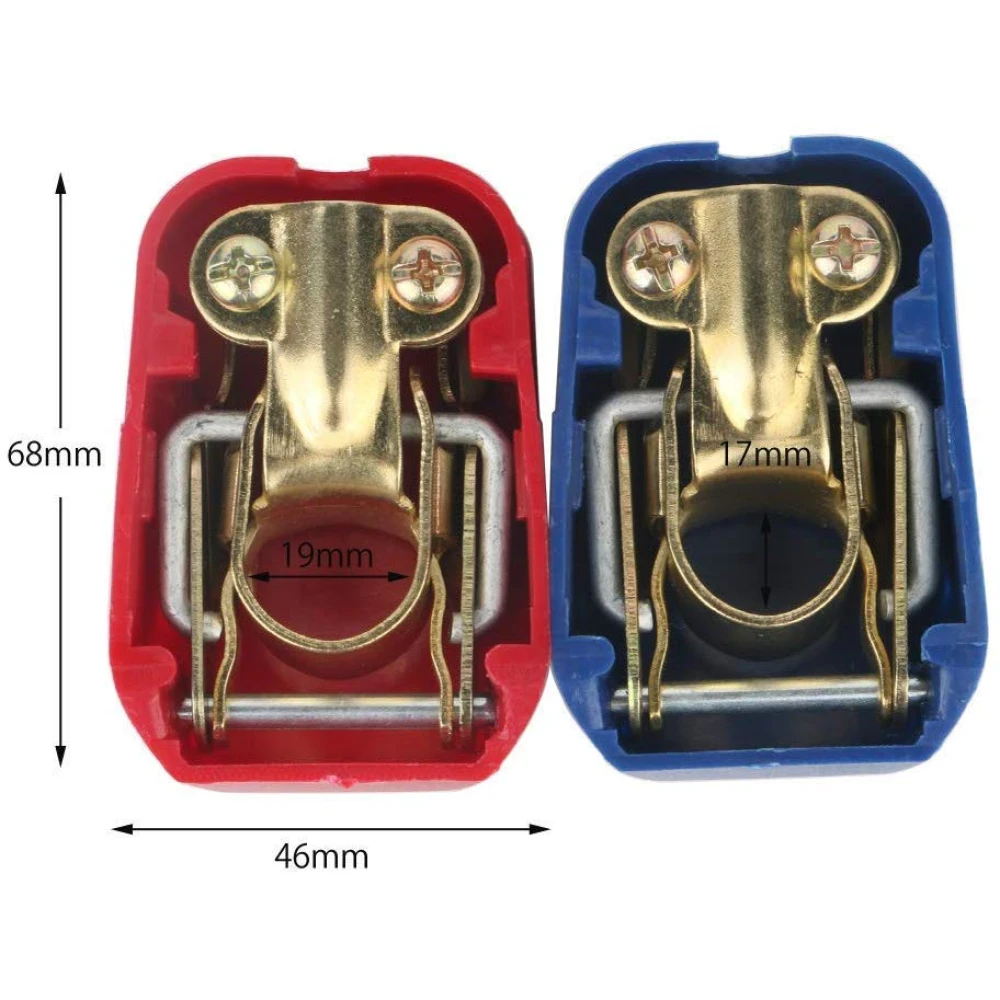 12V greito atjungimo akumuliatoriaus gnybtai automobiliui, sunkvežimiui ir laivui