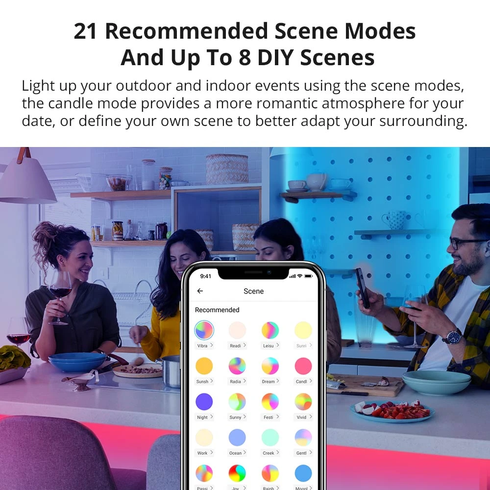 SONOFF L2 Lite 5 m išmanioji WiFi LED juosta