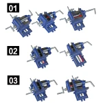 100mm spaustuvas TSX TOOL tiksliems ir tvirtiems darbams