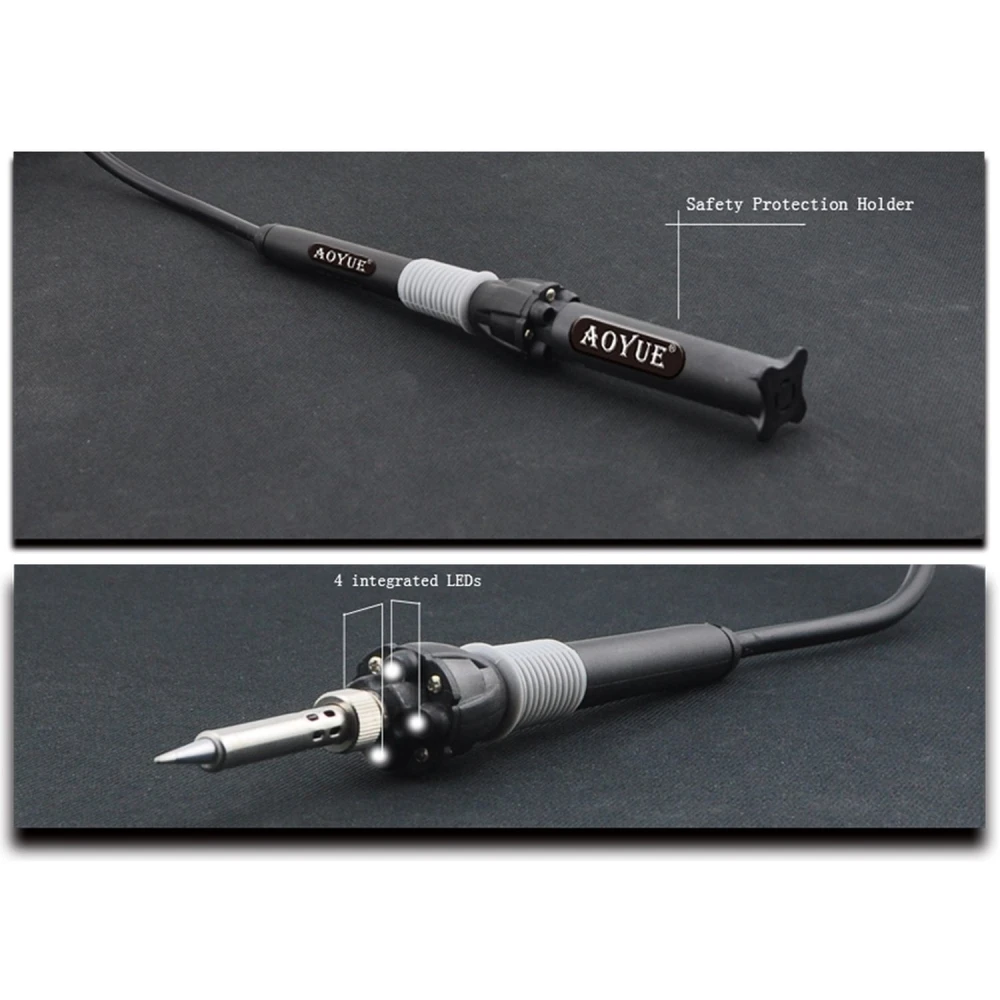 Estación de soldadura Aoyue 3211 45W con caja y accesorios