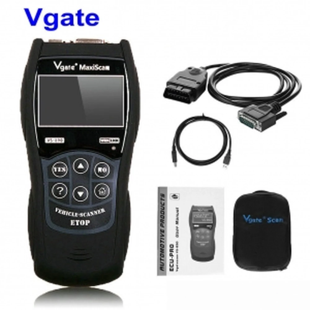 Vgate Maxiscan Vs890 OBDII kodų skaitytuvas automobilių diagnostikai