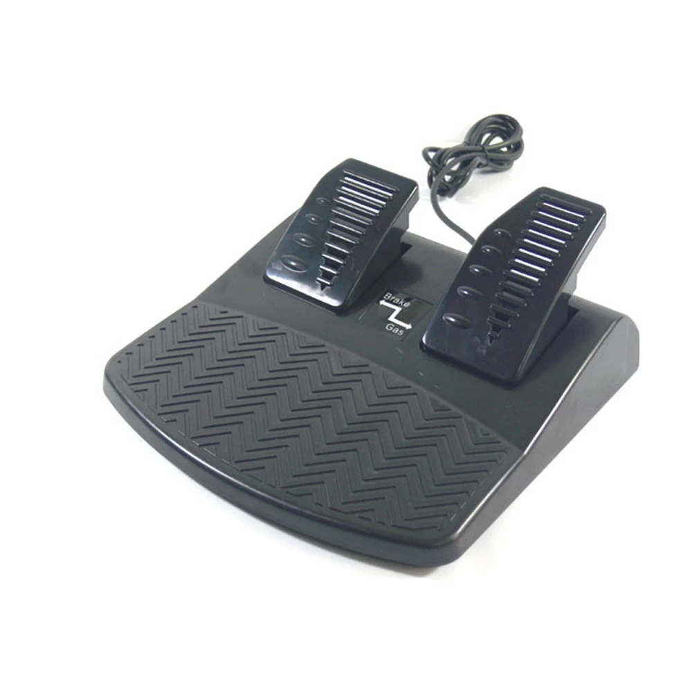 Lenktynių vairas su pavaromis ir pedalais PS3, PS2 ir PC