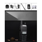 Pack completo del Walkie Talkie Baofeng UV82 con accesorios incluidos