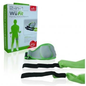 Wii 2 viename Active Sports Pack – fitneso priedų rinkinys Wii