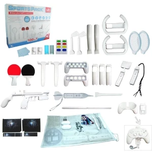 Wii Motion Plus 100in1 Sports Pack – pilnas Wii priedų rinkinys