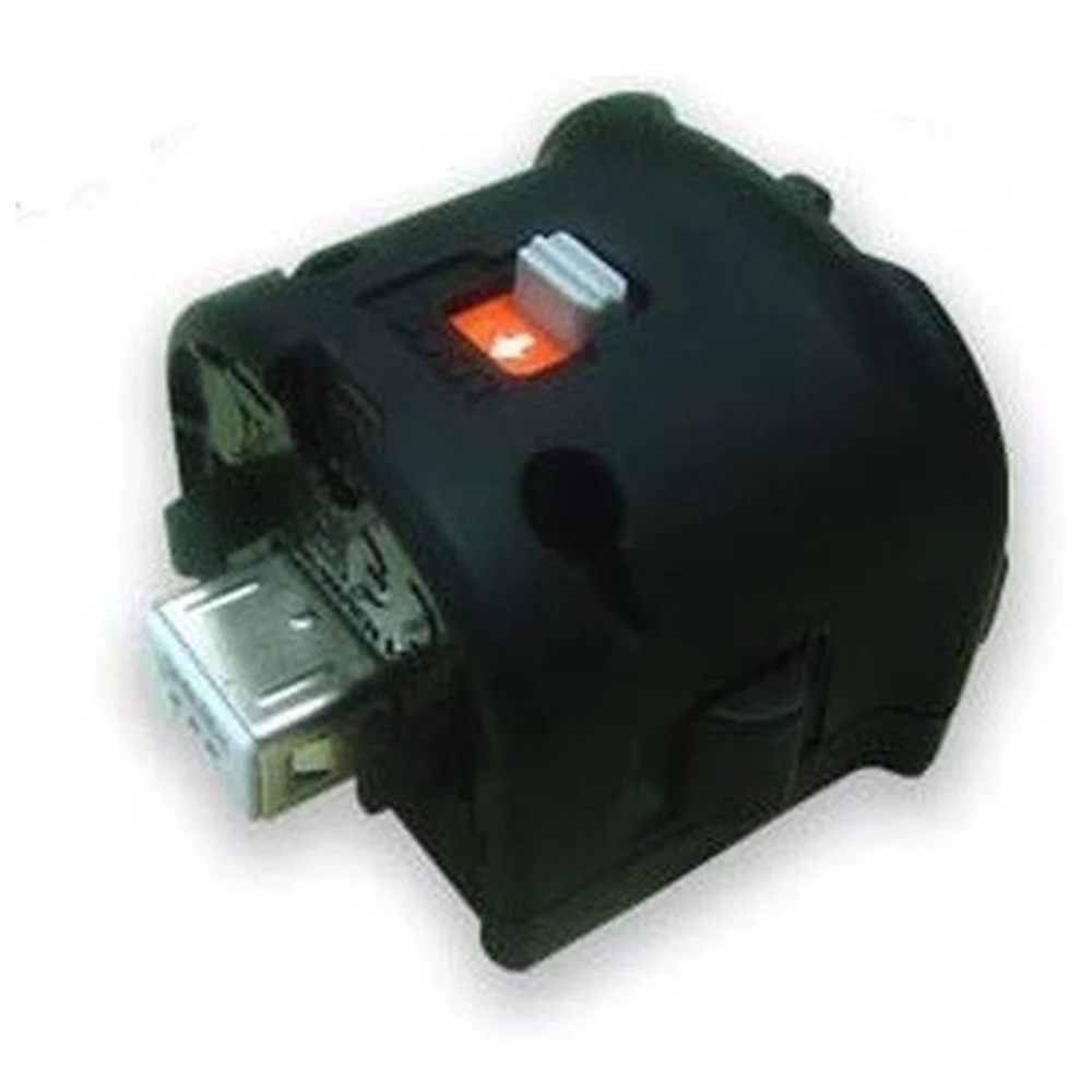 Wii Motion Plus suderinamas juodas Wii valdikliui – geresnė žaidimo patirtis